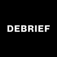 debrief logo image