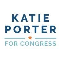 katie porter for congress logo image