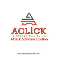 aclick software solution logo image