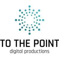 to the point digital productions logo image