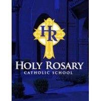 holy rosary catholic school memphis logo image