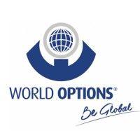 world options usa logo image