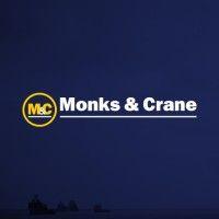 monks and crane logo image