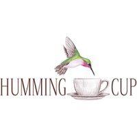 humming cup premium organic tea logo image