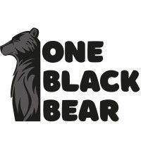 one black bear logo image