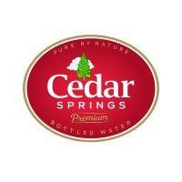 cedar springs water logo image