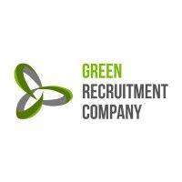 the green recruitment company logo image