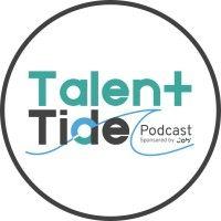 the talent tide podcast logo image