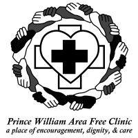 prince william area free clinic logo image