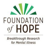 the foundation of hope for research and treatment of mental illness logo image