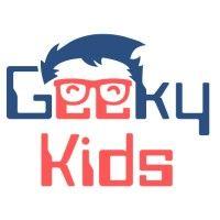 geeky kids logo image