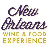 new orleans wine and food experience logo image