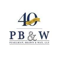 pearlman, brown & wax, llp logo image