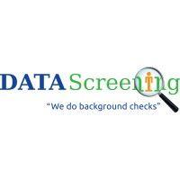 datascreening "we do background checks" logo image