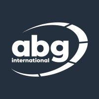 abg - a b graphic international logo image