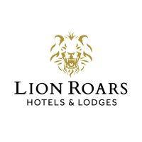 lion roars hotels & lodges logo image