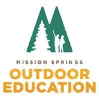 mission springs outdoor education logo image