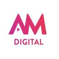 all media digital logo image