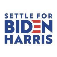 settle for biden logo image