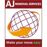 aj removal services logo image