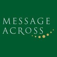 message across logo image