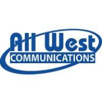 all west communications logo image