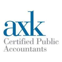 axk certified public accountants logo image