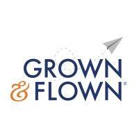 grown and flown® logo image