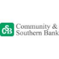 community & southern bank logo image