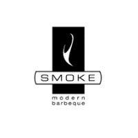 smoke modern bbq logo image