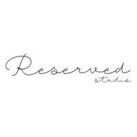 reserved studio logo image