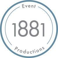 1881 event productions logo image