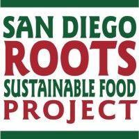 san diego roots sustainable food project logo image