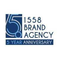 1558 brand agency logo image