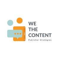 we the content logo image