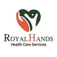 royal hands healthcare logo image