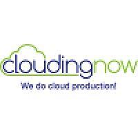 clouding now - cloud production logo image