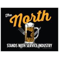 the north stands logo image