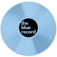 the blue record podcast logo image