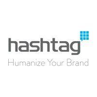 hashtag social media agency logo image