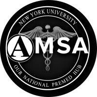 nyu american medical student association (amsa) logo image