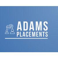 adams placements logo image