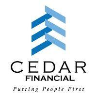 cedar financial logo image