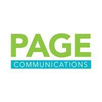 page communications logo image