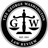 the george washington law review logo image