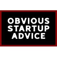 obvious startup advice logo image