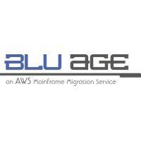 blu age an aws mainframe migration service logo image