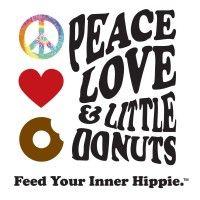 peace, love and little donuts logo image