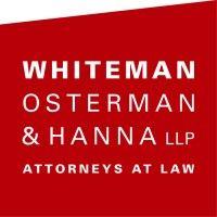 whiteman osterman & hanna llp logo image