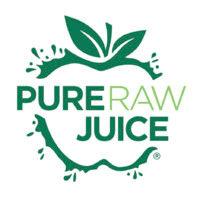 pure raw juice logo image